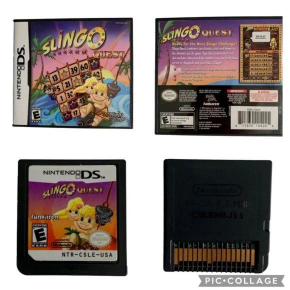 Bejeweled Twist, Puzzle City, WordJong, and Slingo Quest | Nintendo DS 4 Set - Picture 7 of 15